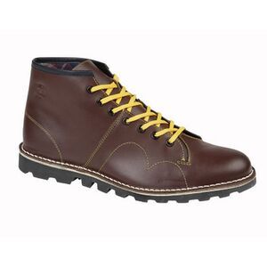 Grafters Mens Original Coated Leather Casual Retro Monkey Ankle Boots Sizes 8-13